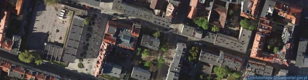 Zdjęcie satelitarne Nożownicza ul.