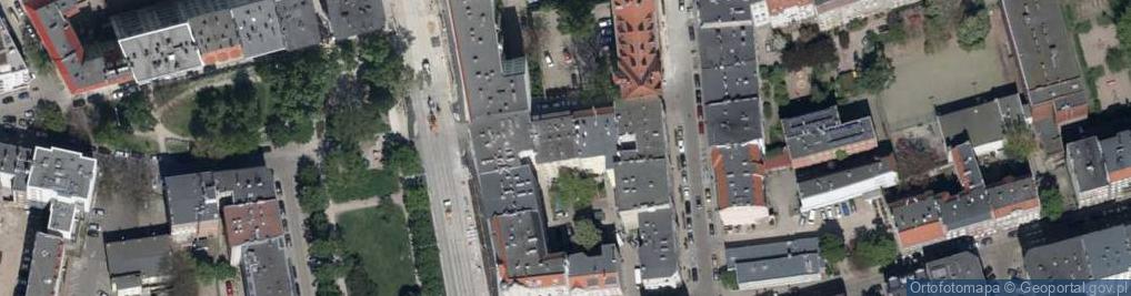 Zdjęcie satelitarne Nobla Alfreda ul.