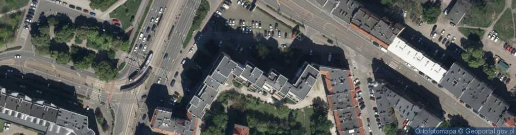 Zdjęcie satelitarne Nowowiejska ul.