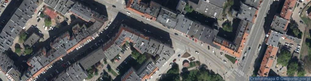 Zdjęcie satelitarne Nowowiejska ul.