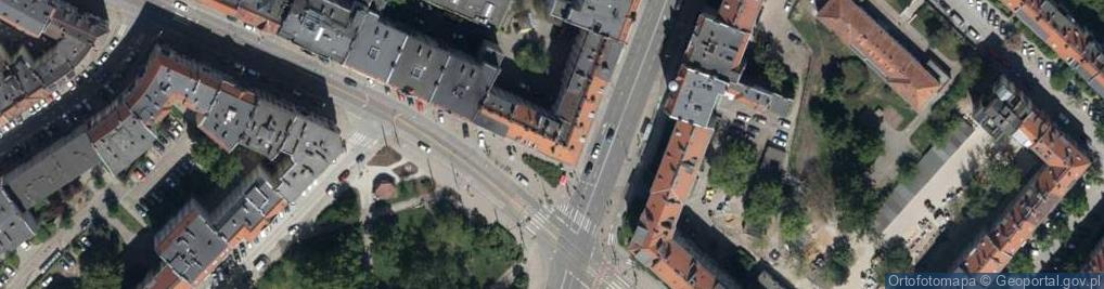 Zdjęcie satelitarne Nowowiejska ul.