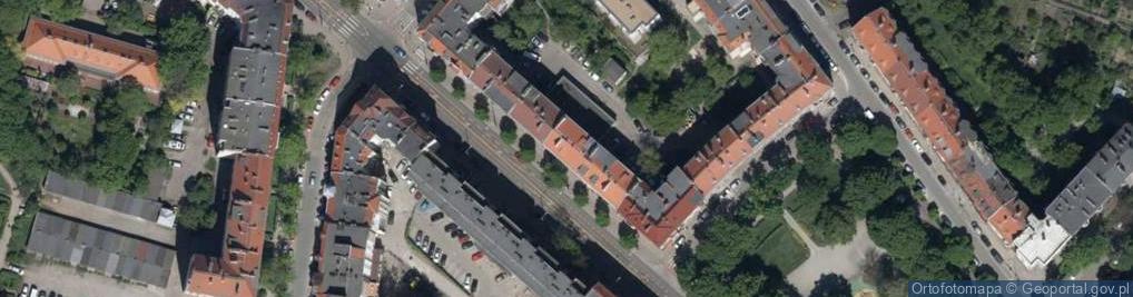 Zdjęcie satelitarne Nowowiejska ul.