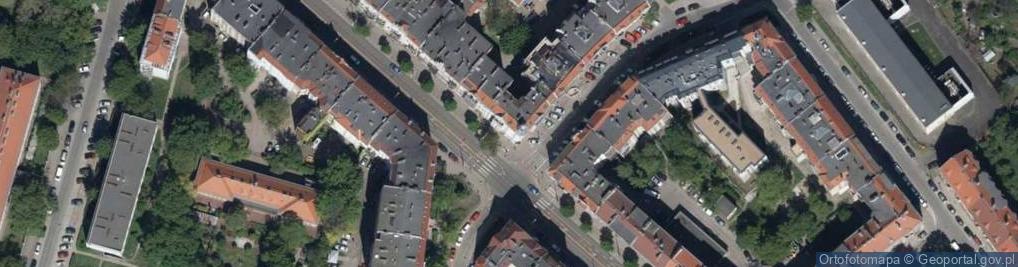 Zdjęcie satelitarne Nowowiejska ul.