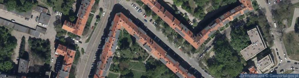 Zdjęcie satelitarne Nowowiejska ul.