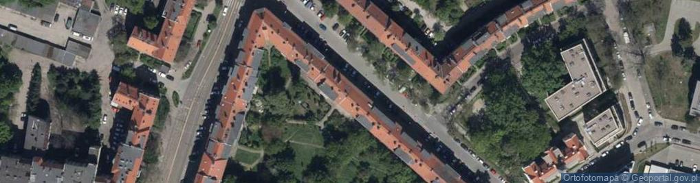 Zdjęcie satelitarne Nowowiejska ul.