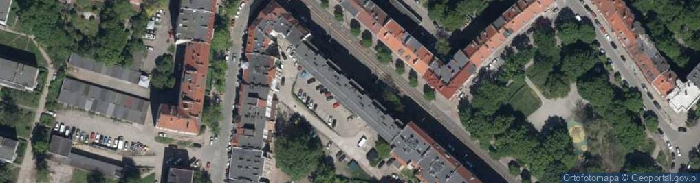 Zdjęcie satelitarne Nowowiejska ul.