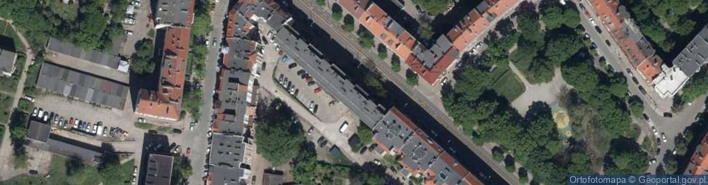 Zdjęcie satelitarne Nowowiejska ul.