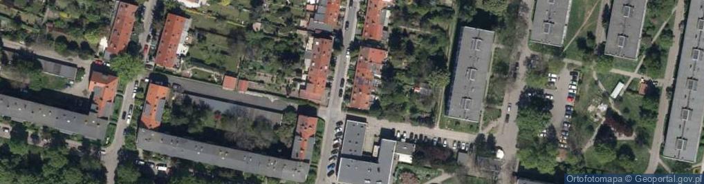 Zdjęcie satelitarne Norblina Piotra ul.