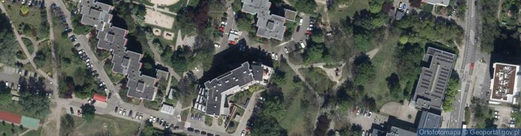 Zdjęcie satelitarne Nowodworska ul.