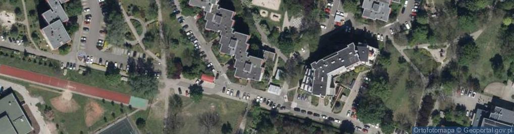Zdjęcie satelitarne Nowodworska ul.
