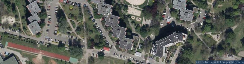 Zdjęcie satelitarne Nowodworska ul.