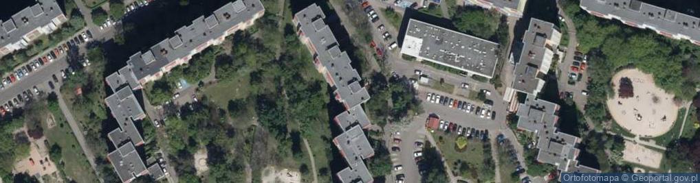Zdjęcie satelitarne Nowodworska ul.