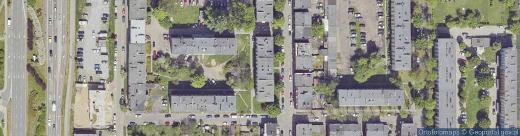 Zdjęcie satelitarne Nocznickiego Tomasza ul.