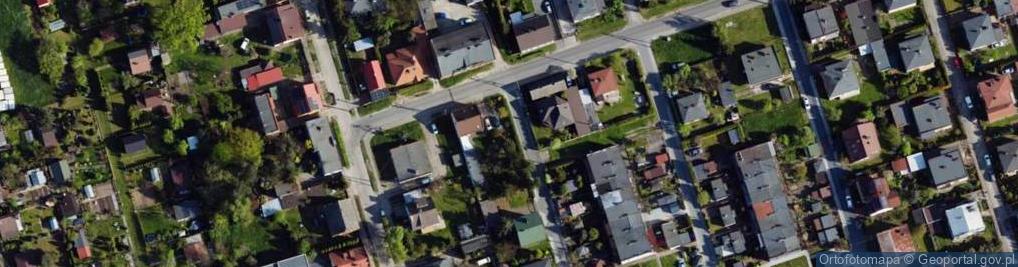 Zdjęcie satelitarne Notecka ul.