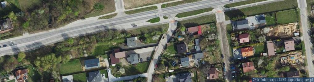 Zdjęcie satelitarne Nowiny ul.