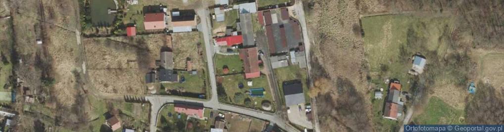 Zdjęcie satelitarne Nowy Kisielin-Dolna ul.