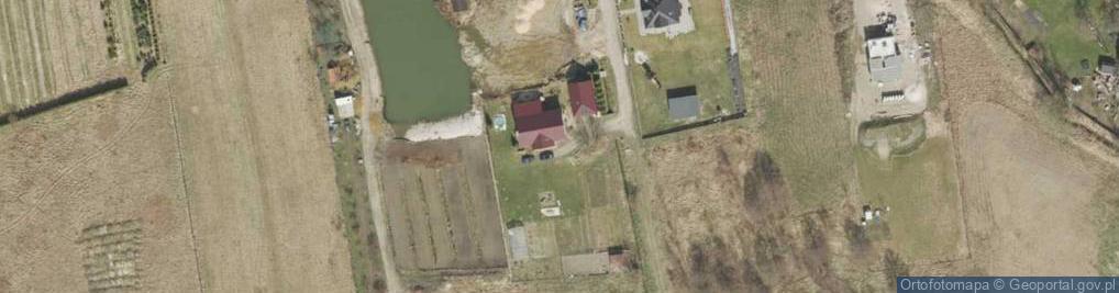 Zdjęcie satelitarne Nowy Kisielin-Łąkowa ul.