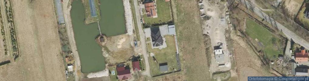 Zdjęcie satelitarne Nowy Kisielin-Łąkowa ul.