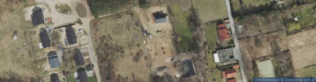 Zdjęcie satelitarne Nowy Kisielin-Leśna ul.