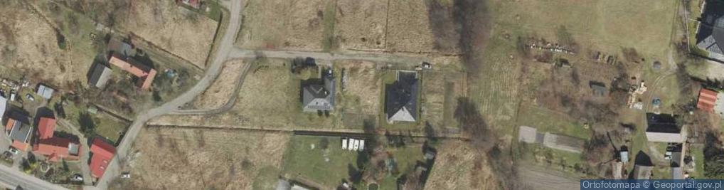 Zdjęcie satelitarne Nowy Kisielin-Leśna ul.