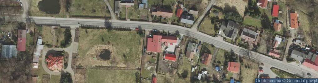 Zdjęcie satelitarne Nowy Kisielin-Odrzańska ul.
