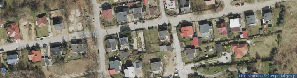 Zdjęcie satelitarne Nowy Kisielin-Świerkowa ul.