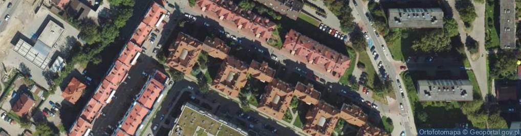 Zdjęcie satelitarne Nuszkiewicza Ryszarda, mjr. ul.