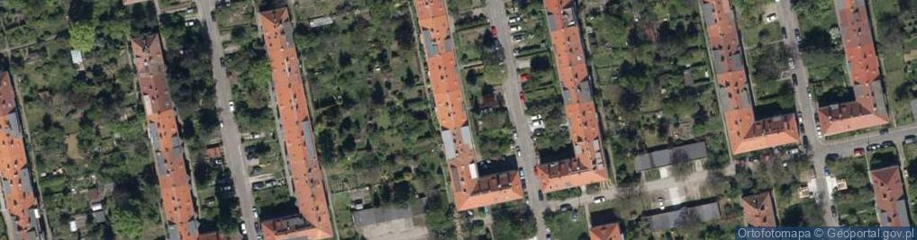 Zdjęcie satelitarne Nulla Franciszka, płk. ul.