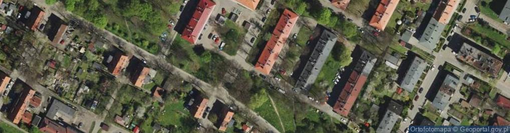 Zdjęcie satelitarne Nyska ul.
