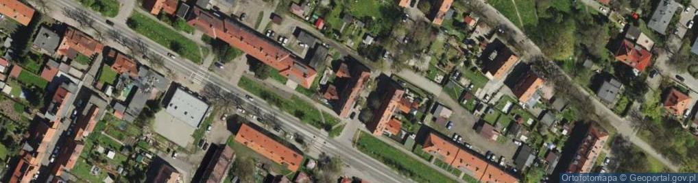 Zdjęcie satelitarne Nyska ul.