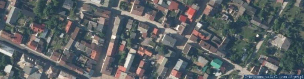 Zdjęcie satelitarne o. Czesława Domańskiego ul.