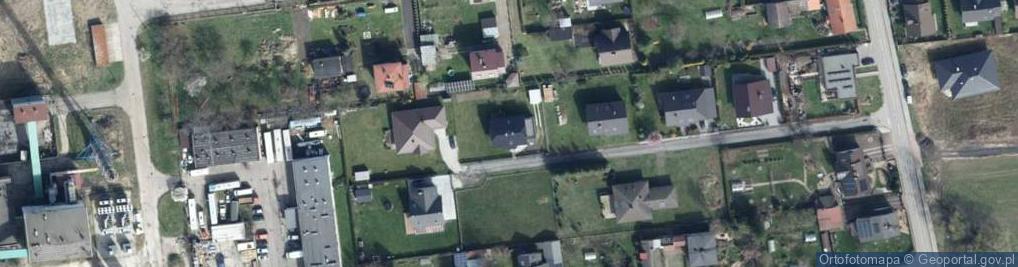 Zdjęcie satelitarne o. Ludwika Wrodarczyka ul.