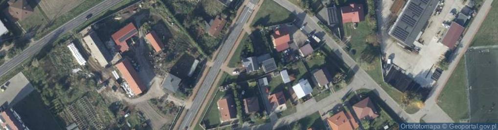 Zdjęcie satelitarne o. Edwarda Frankiewicza ul.