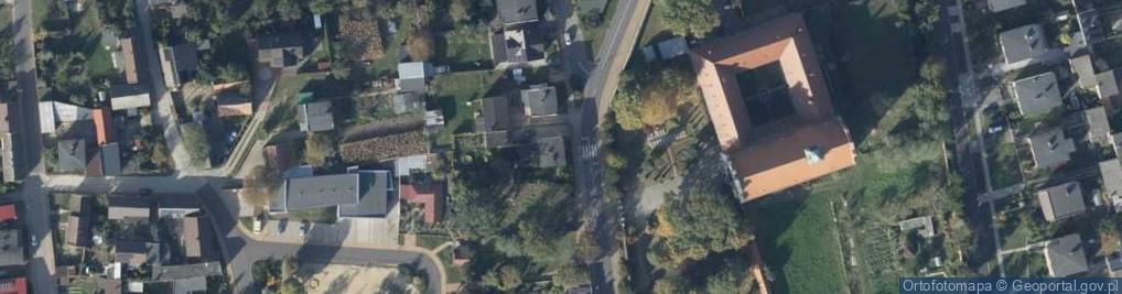 Zdjęcie satelitarne o. Edwarda Frankiewicza ul.