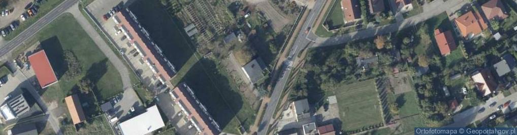 Zdjęcie satelitarne o. Edwarda Frankiewicza ul.