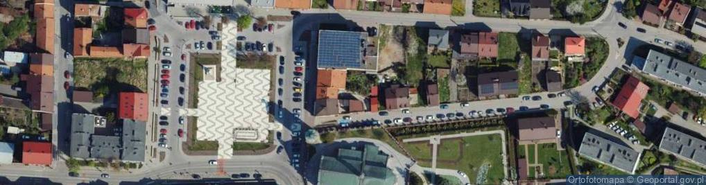 Zdjęcie satelitarne o. Rafała ul.