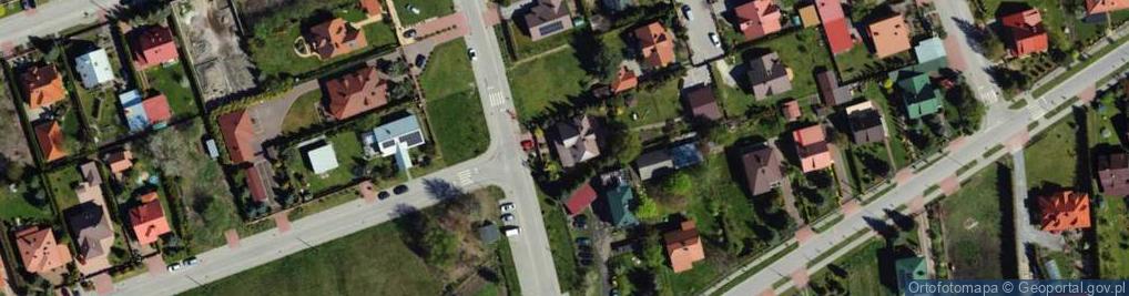 Zdjęcie satelitarne o. Damiana Stanisława Węgla ul.
