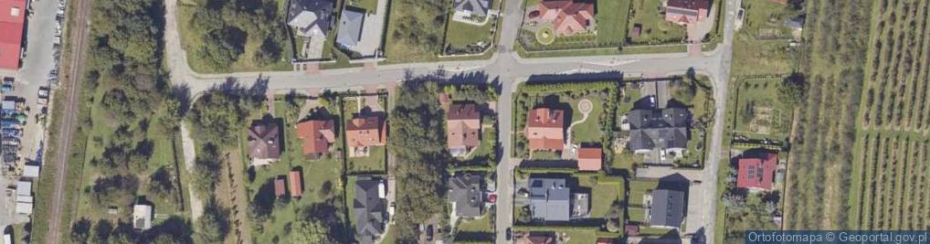 Zdjęcie satelitarne o. Zbigniewa Strzałkowskiego ul.