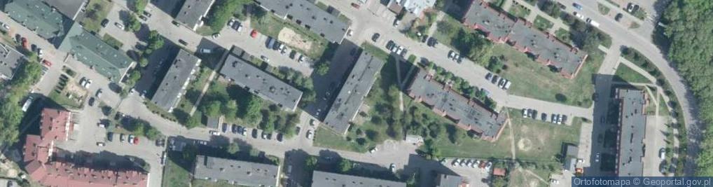 Zdjęcie satelitarne Obrońców Westerplatte ul.