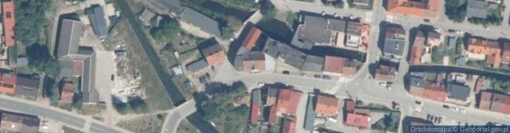 Zdjęcie satelitarne Obrońców Warszawy ul.