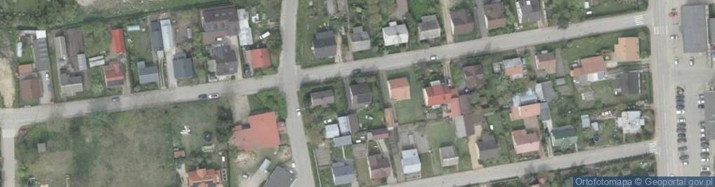 Zdjęcie satelitarne Obozowa ul.