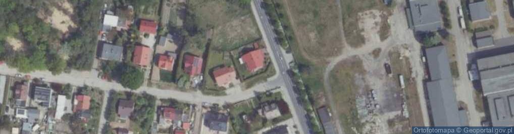 Zdjęcie satelitarne Obornicka ul.