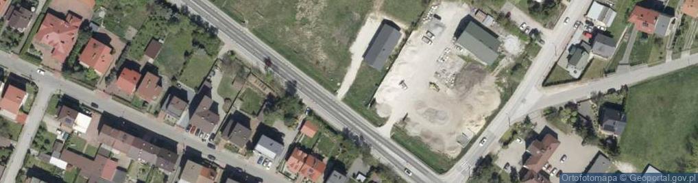 Zdjęcie satelitarne Objazdowa ul.