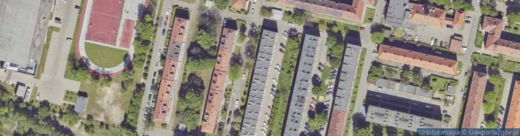 Zdjęcie satelitarne Obozowa ul.