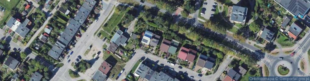 Zdjęcie satelitarne Obrońców Westerplatte ul.