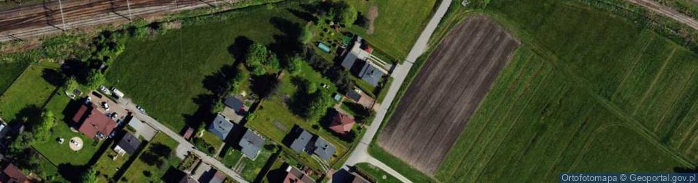 Zdjęcie satelitarne Objazdowa ul.