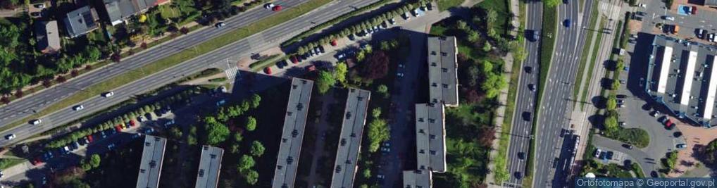 Zdjęcie satelitarne Obrońców Westerplatte ul.