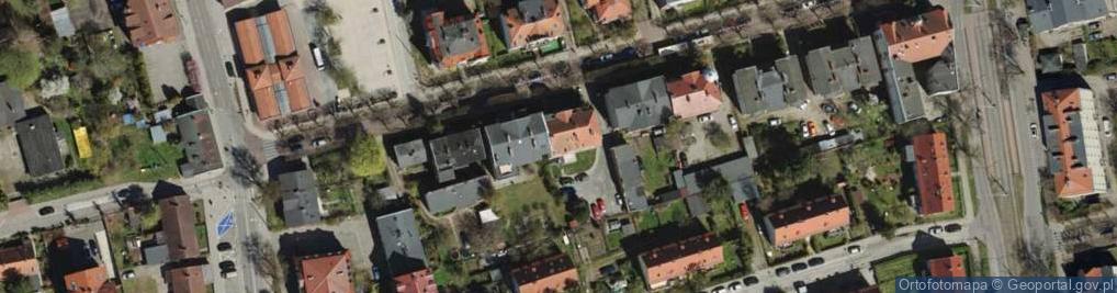 Zdjęcie satelitarne Obrońców Westerplatte ul.
