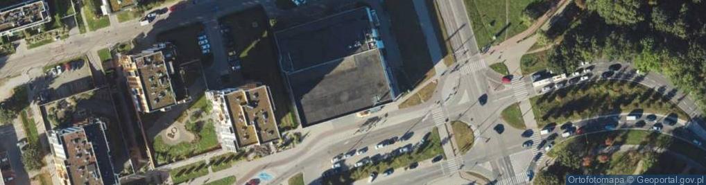Zdjęcie satelitarne Obrońców Wybrzeża ul.