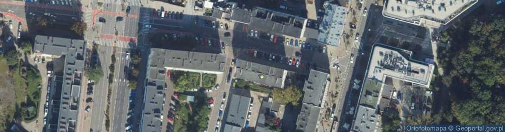 Zdjęcie satelitarne Obrońców Wybrzeża ul.